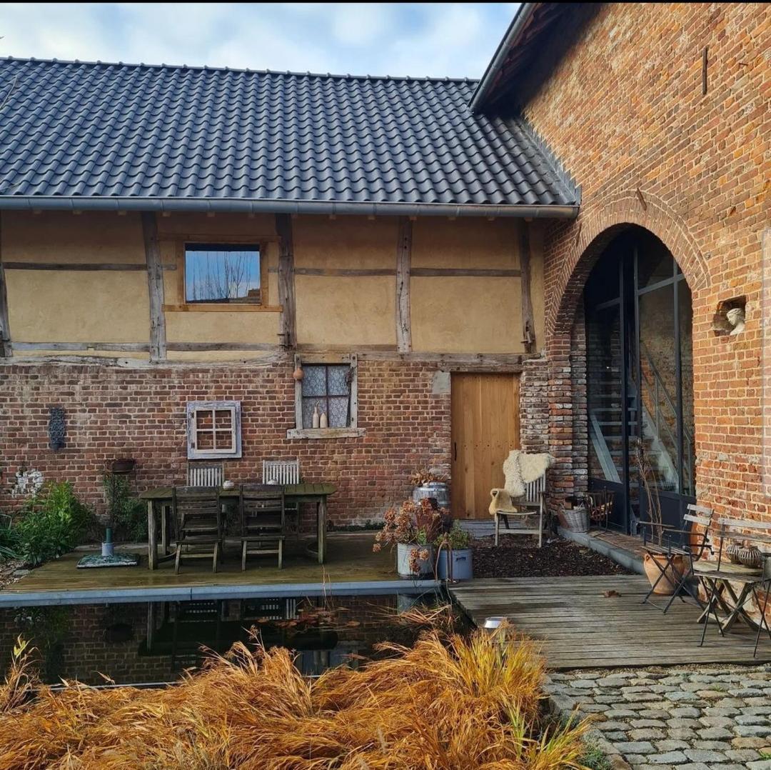 Vakantiewoning In Monumentale Boerderij Met Yurt Eckelrade Exteriér fotografie