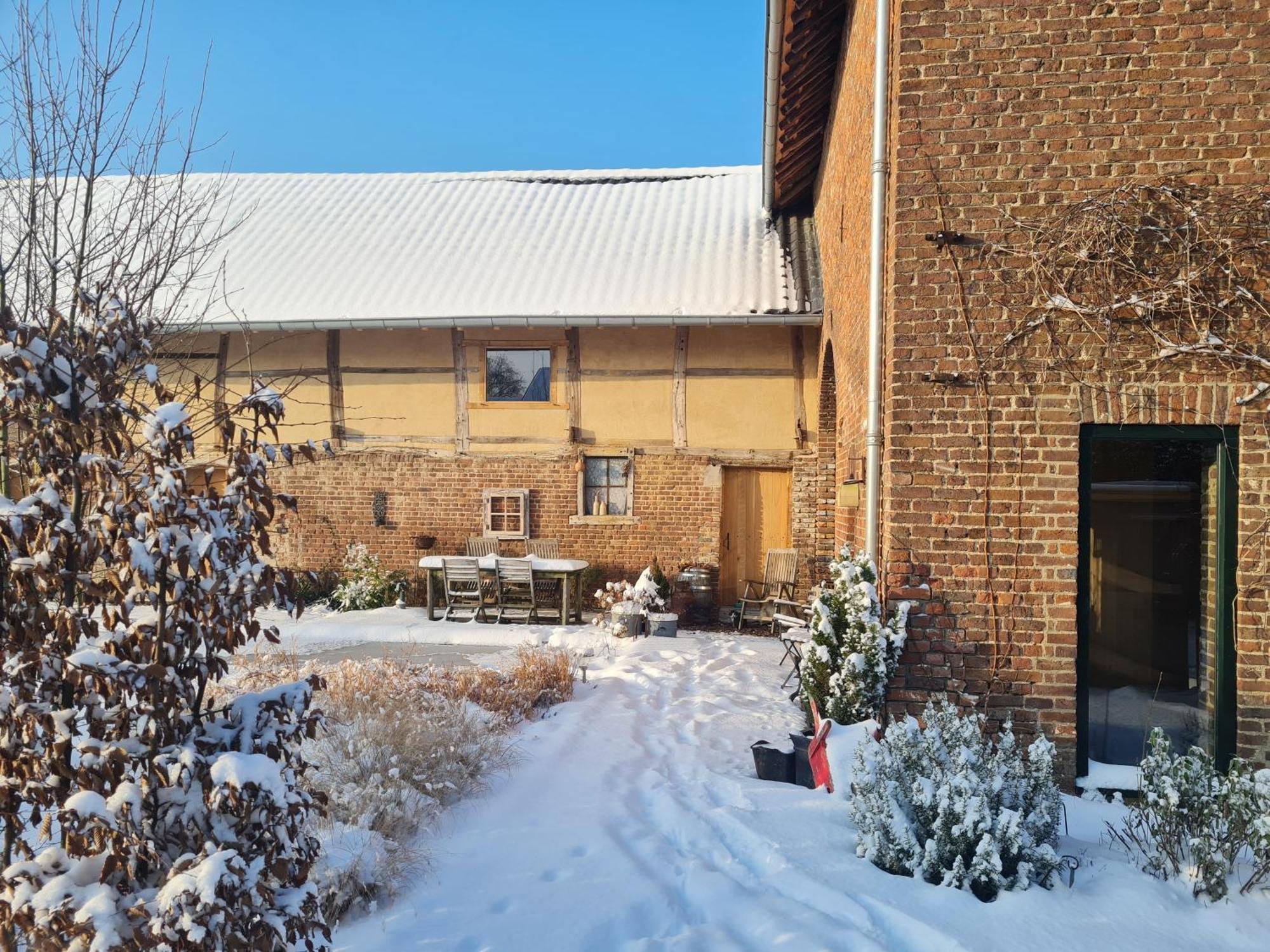 Vakantiewoning In Monumentale Boerderij Met Yurt Eckelrade Exteriér fotografie