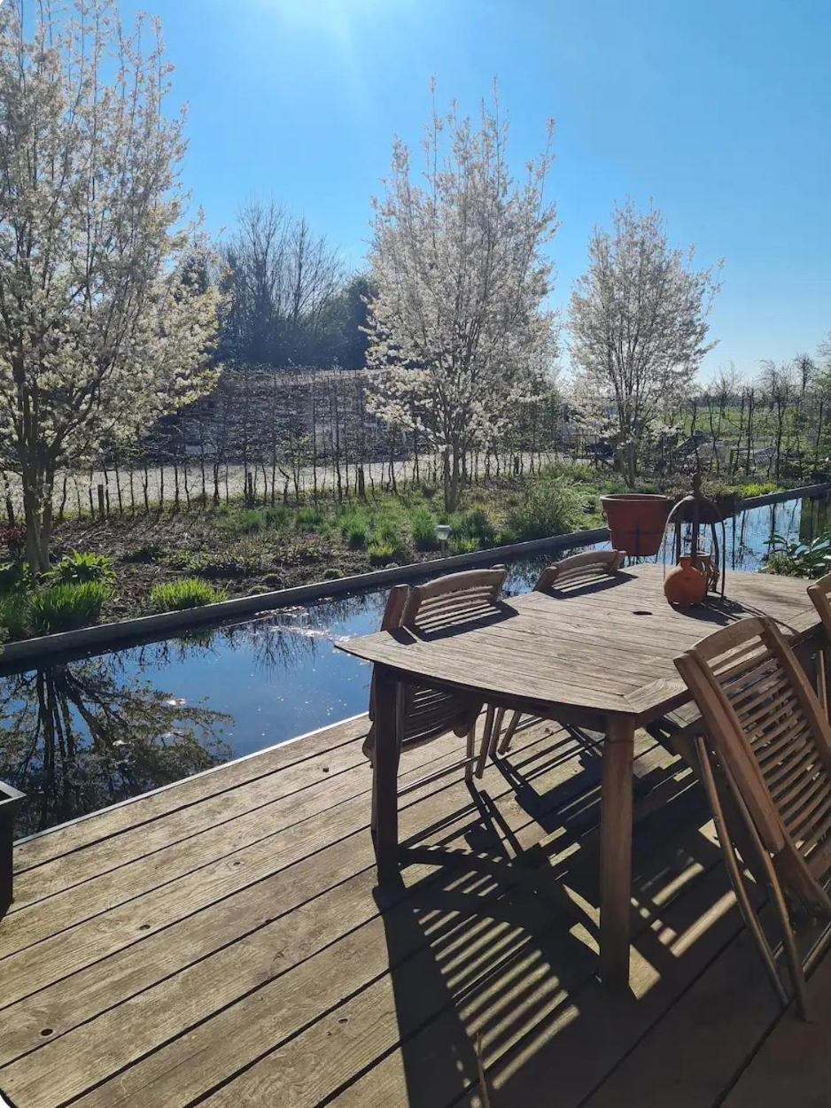 Vakantiewoning In Monumentale Boerderij Met Yurt Eckelrade Exteriér fotografie